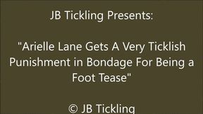 Arielle Lane Tickled After Teasing With Her Feet - HD