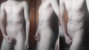 Flaco latino Argentino masturbandose