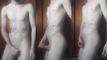 Flaco latino Argentino masturbandose