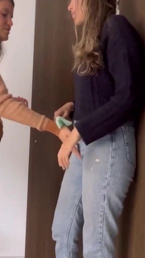 I touch it in the closet so no one notices   Clip 1