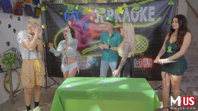 Jerkaoke - Orgy special featuring Gianna Dior, Karma Rx, and more