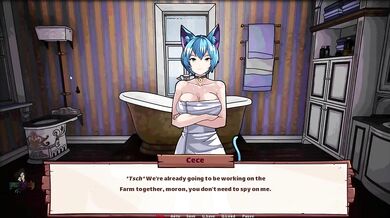 Gamer Girl Catches Furry Yiff Breeding Farm Lets Play Shower