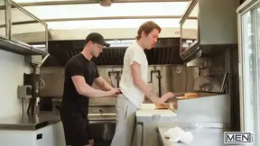 Finn Harding Invites Chris Cool Inside The Food Truck So They Can Work And Play At The Same Time - MEN