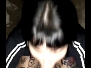 My girlfriend's most excellent ally couldn't stand it and sucked me off on the street.