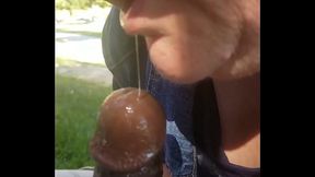 Lil bbw whore sucking her '_s cock