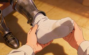 Twink Gets to Worship His Master's Feet and Pits