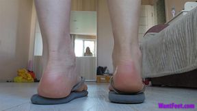 Stinky Feet in Flip Flops - HD MP4