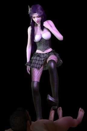 3D Hot Asian Lingerie Model Naked Her Perfect Body Got Fucked so Hard