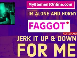 I'm alone and concupiscent and u crave I was feeding u knobs FAGGOT