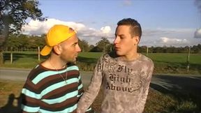 twink straigh fucked in exhib wood outdoo by top xxl