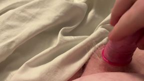 Penis is too small for condom.