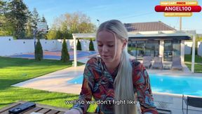 Intimate Encounter with a Close Friend's Sister in a Car POV