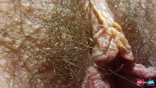 She moves her very close-up!