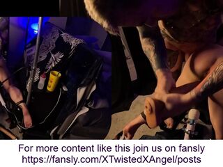 S&M - bound down and made to cum twice