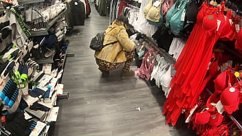 Cheating wife goes fur-coat shopping with her husband&#039_s friend. She will suck his cock out-door 221