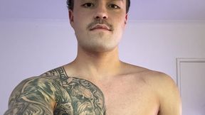 Spitting tasty saliva out my mouth