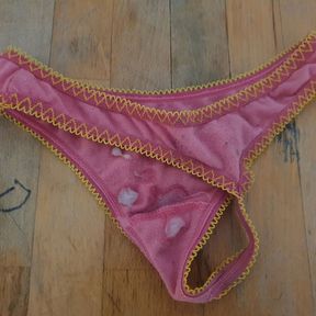 Cumming on Teen Panties (Size XXS)