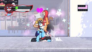 Oh So Hero! All animations i could find (Gay furry game)