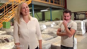 French Milf Sonia Fuck At Work