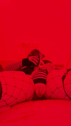 femboy playing with himself