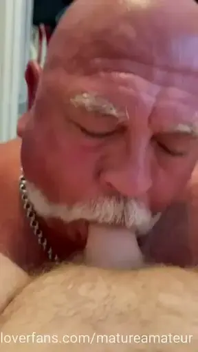 grandpa sucking a good cock