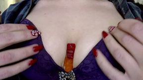 I devour gummy bears that invade pussy and boobs