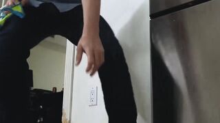 Big Booty Stepsister Nikki Sexx Sniffs & Eats My Diaper - Taboo Step-Siblings