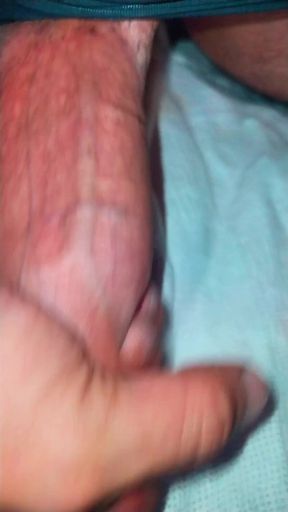 Big Cock Busts Early - Juicy Cumshot Replay and Slow Jerk in Boxers