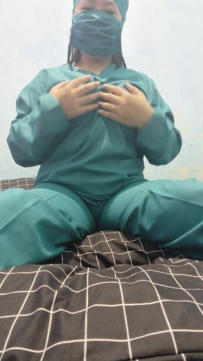 Viral of a lonely young nurse