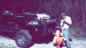 ”Smoking Slut Lifts Her Skirt For Outdoor Oral Pleasure”