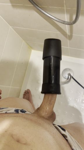 Boy gets milked like a cow