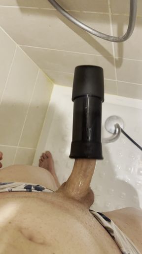 Boy gets milked like a cow