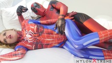 167 Sofi goldfinger Zentai spidergirl