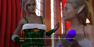 The Lust City - 18 Year Old Busty Cristmas Elf Shows Her Beautiful Body for Santa After She Disappointed Him