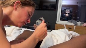 POV Hotel Room Sloppy Head, Rimming, Squirting &amp; Anal