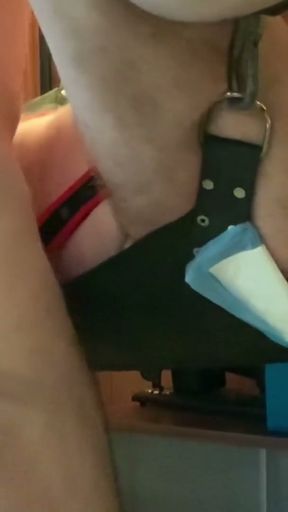 Toys, cocks,fists.Tag teamed by hubby and Fire281   Clip 3