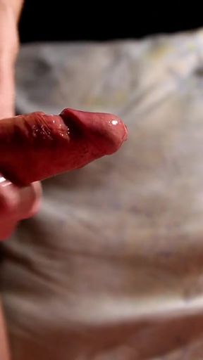 Super high-quality penis massage with oil and sweet moans!   Clip 1