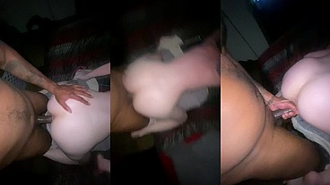 Big BBC destroys Christi Snows holes until she squirts!!