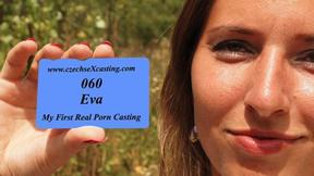”Eva's first porn casting”