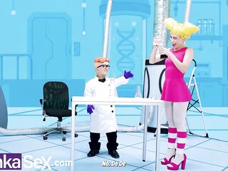 INKA SEX - Dexxxter fills his stepsister De with milk for being wicked.