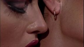 2 beautiful sluts and a man: Threesome in the bedroom