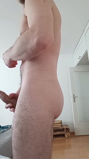 Horny jerking off with cumshot in Munich