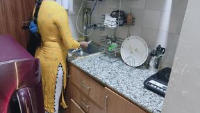 I Find My Horny Step Mom in the Kitchen - Porn in Hindi