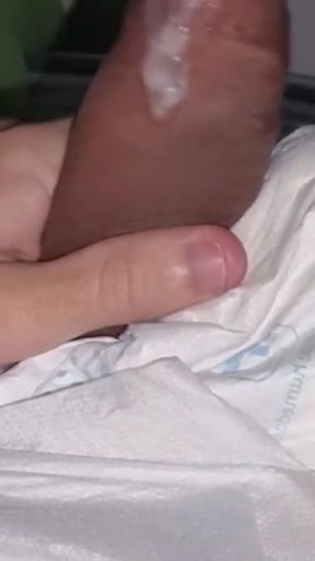 Must-see moment from "ABDL Diaper Huge Cumshot                                      "