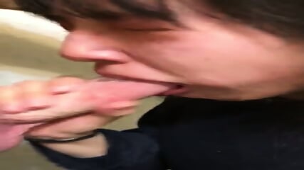 rough blowjob for 18 year old nerd