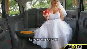 the bride with perfect tits