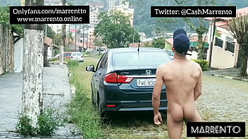 MARRENTO BATENDO PUNHETA NA RUA PELADO EM PLENO DIA