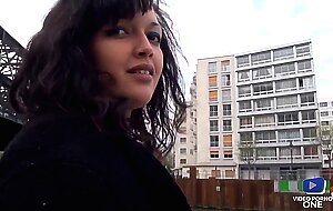 I fucked an unknown beurette with very naughty big tits