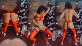 le striptease de la mere noel