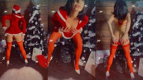 le striptease de la mere noel
